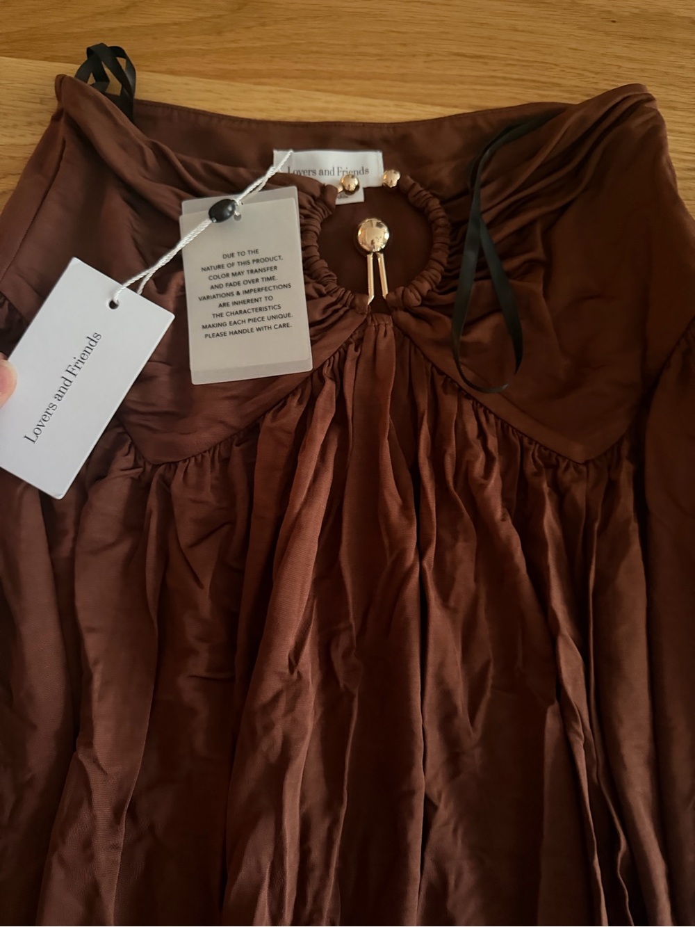 Lovers + Friends Brown Lottie Maxi Skirt - Picture 3 of 4